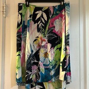 Jams World A line print skirt